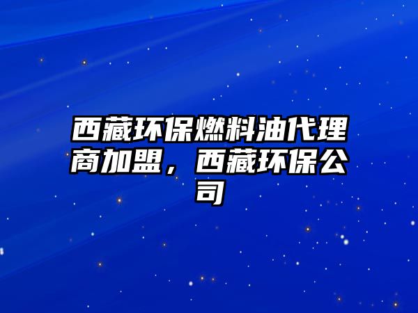 西藏環(huán)保燃料油代理商加盟，西藏環(huán)保公司