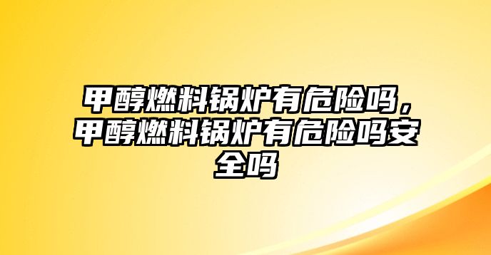 甲醇燃料鍋爐有危險嗎，甲醇燃料鍋爐有危險嗎安全嗎