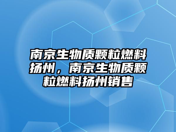 南京生物質(zhì)顆粒燃料揚州，南京生物質(zhì)顆粒燃料揚州銷售