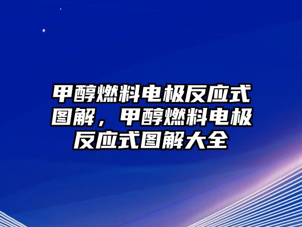 甲醇燃料電極反應(yīng)式圖解，甲醇燃料電極反應(yīng)式圖解大全