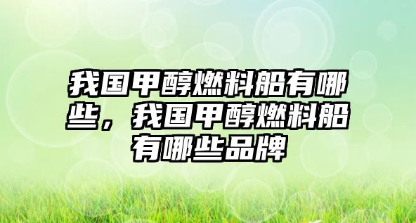 我國(guó)甲醇燃料船有哪些，我國(guó)甲醇燃料船有哪些品牌