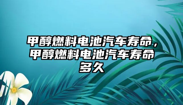 甲醇燃料電池汽車壽命，甲醇燃料電池汽車壽命多久