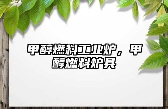 甲醇燃料工業(yè)爐，甲醇燃料爐具