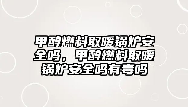 甲醇燃料取暖鍋爐安全嗎，甲醇燃料取暖鍋爐安全嗎有毒嗎