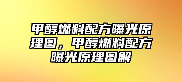 甲醇燃料配方曝光原理圖，甲醇燃料配方曝光原理圖解