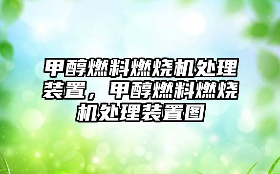 甲醇燃料燃燒機(jī)處理裝置，甲醇燃料燃燒機(jī)處理裝置圖