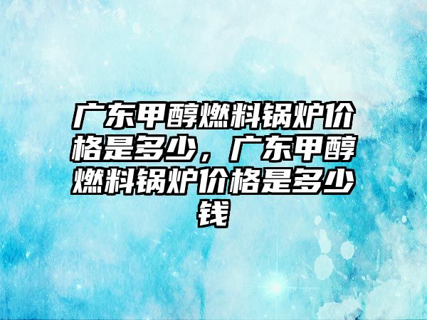 廣東甲醇燃料鍋爐價格是多少，廣東甲醇燃料鍋爐價格是多少錢